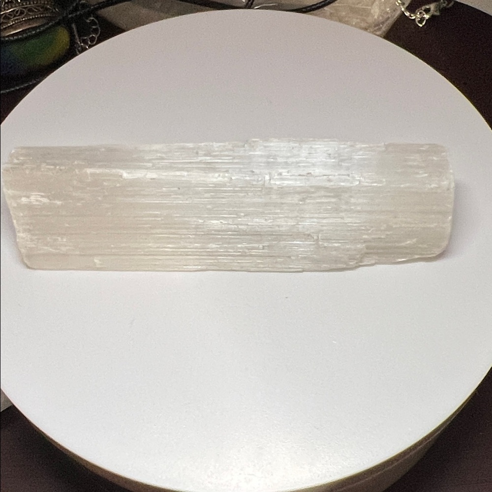 Selenite Crystal Wand - Translucent White